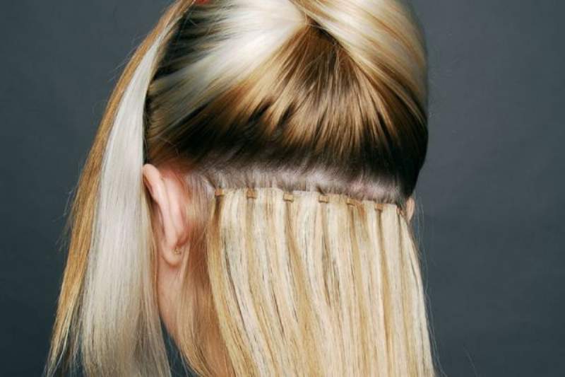 extension per capelli con clip